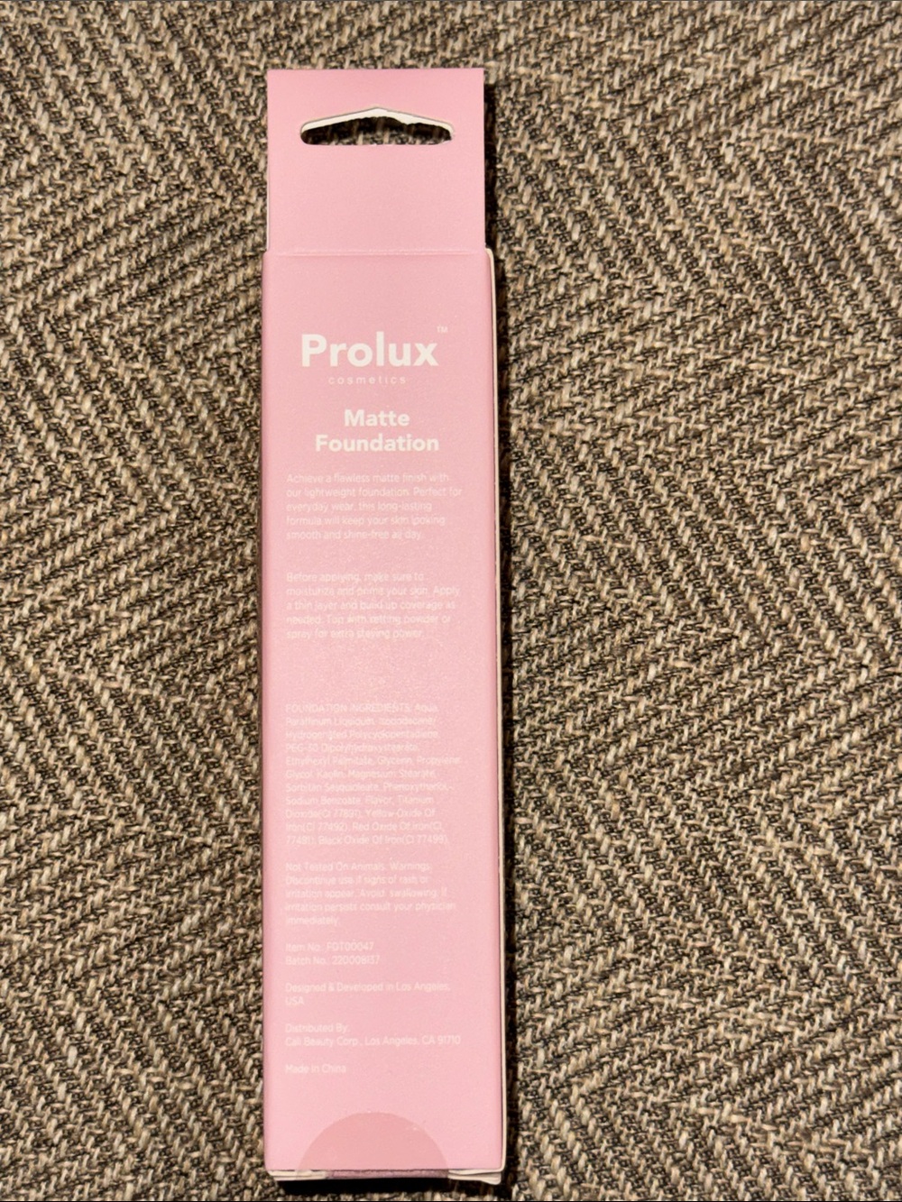 NWT JEFFREE STAR APPROVED PROLUX MATTE MAKEUP FOUNDATION VIRAL IVORY COLOR (1) - Picture 2 of 3